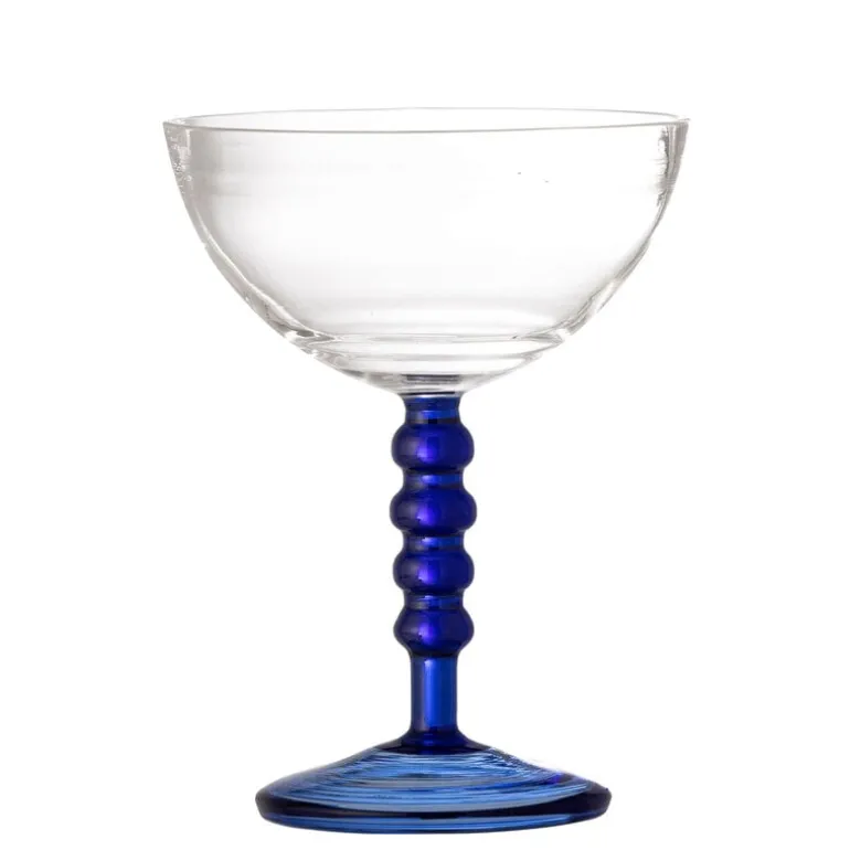 Noemi cocktailglazen blauw set van 6 stuks - 82068208