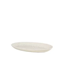 Nordic Vanilla ovale borden large - set van 8 stuks