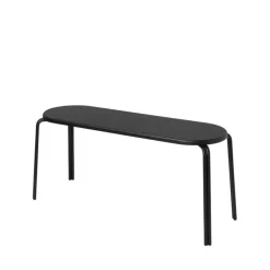 Oda bank 2 zits - zwart