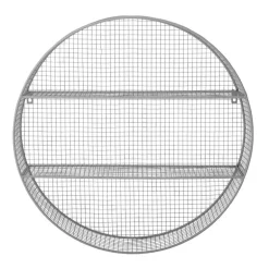 Opbergrek grijs metaal