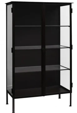 Oregon kast met 2 deuren - zwart