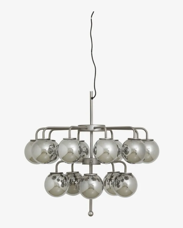 Palma kroonluchter metallic - 19400