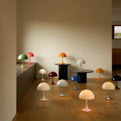 Panthella 250 portable tafellamp opaque indigo blue - 5744173049