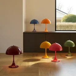 Panthella 250 portable tafellamp opaque moss green - 5744173065