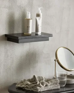 Pau wandplank zwart - 40940