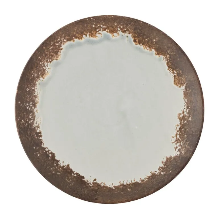 Paula borden Ø26,5cm bruin set van 4 stuks - 82061663