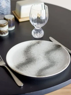 Paula borden Ø26,5cm grijs set van 4 stuks - 82061659