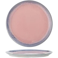 Paula borden Ø26,5cm set van 4 stuks roze - 82061660