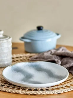 Paula borden grijs set van 6 stuks - 82060949