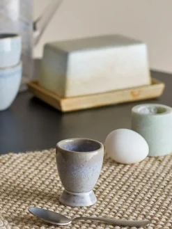 Paula eierdoppen blauw set van 8 stuks - 82061634