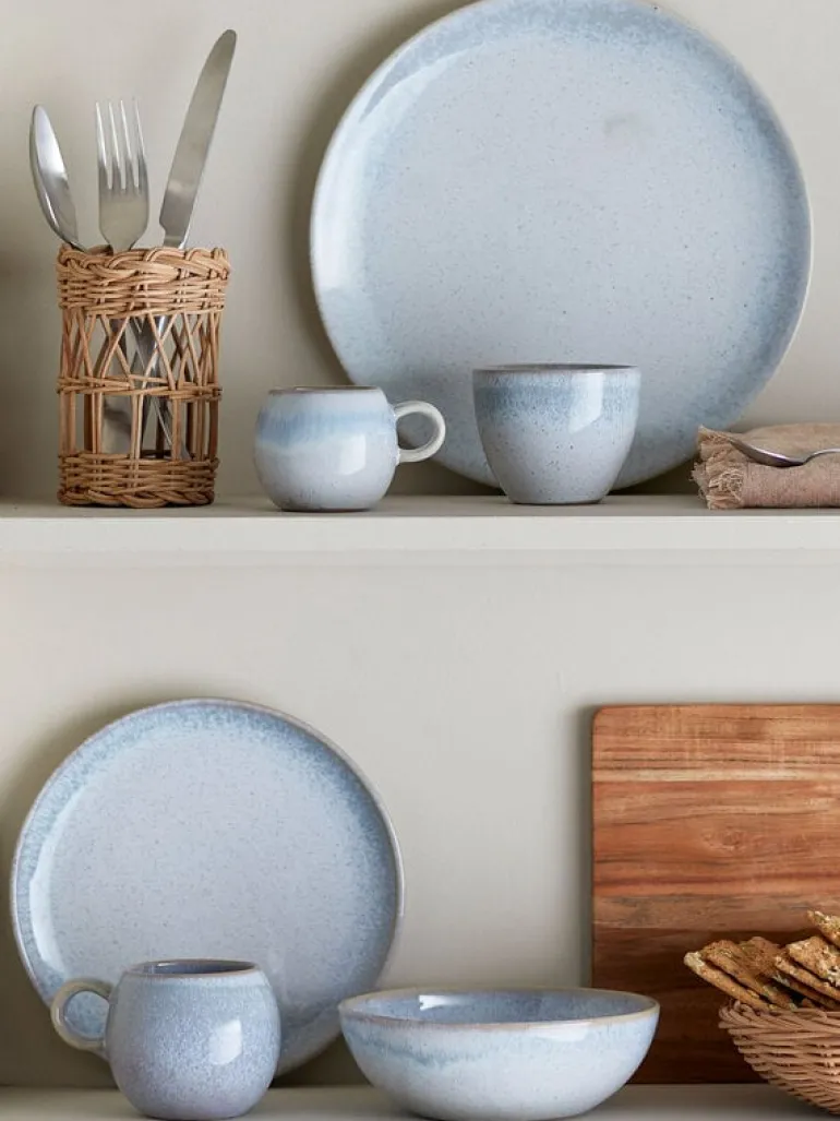 Paula espresso kopjes blauw set van 4 stuks - 82061625De Bloomingville Paula espresso kopjes worden geleverd in een set van 4 stuks. Beschikbaar in meerdere kleuren. Afmeting Ø7x6cm