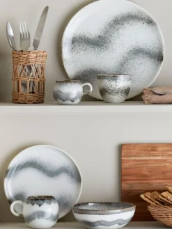 Paula espresso kopjes grijs set van 4 stuks - 82061632