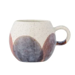 Paula mokken bruin/blauw set van 6 stuks - 82062547