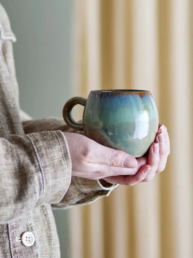 Paula mokken groen set van 6 stuks - 82061484