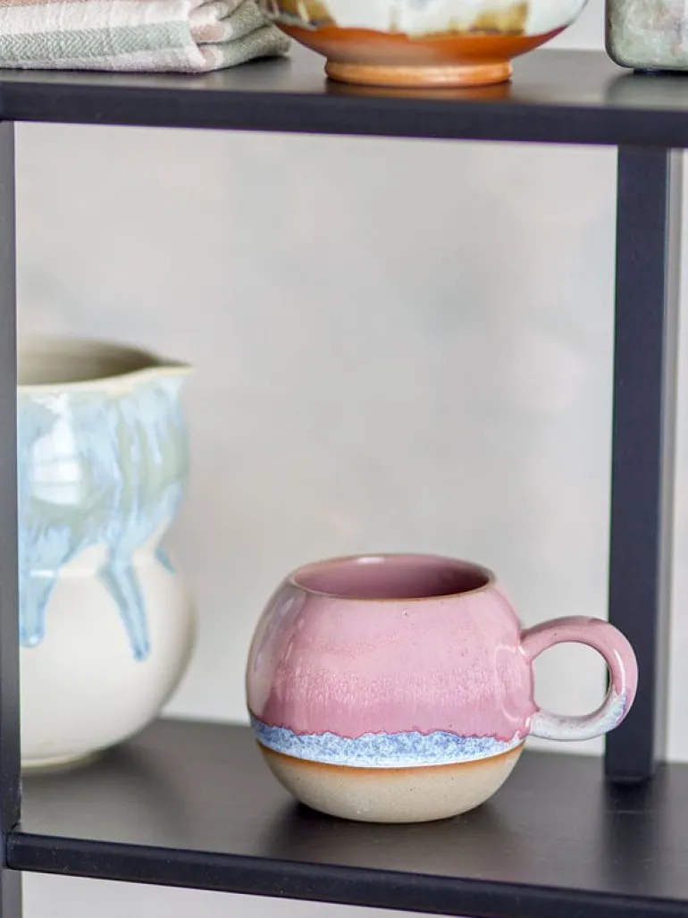 Paula mokken roze/blauw set van 4 stuks - 82072660