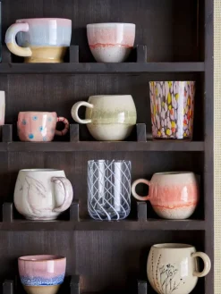 Paula ontbijt servies set van 12 stuks oranje - 82061528