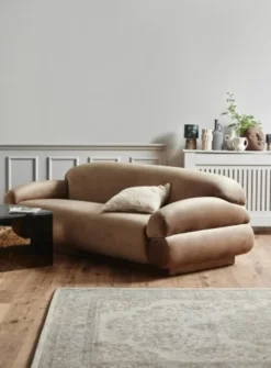 Pearl geweven vloerkleed - zand/beige 160x240cm