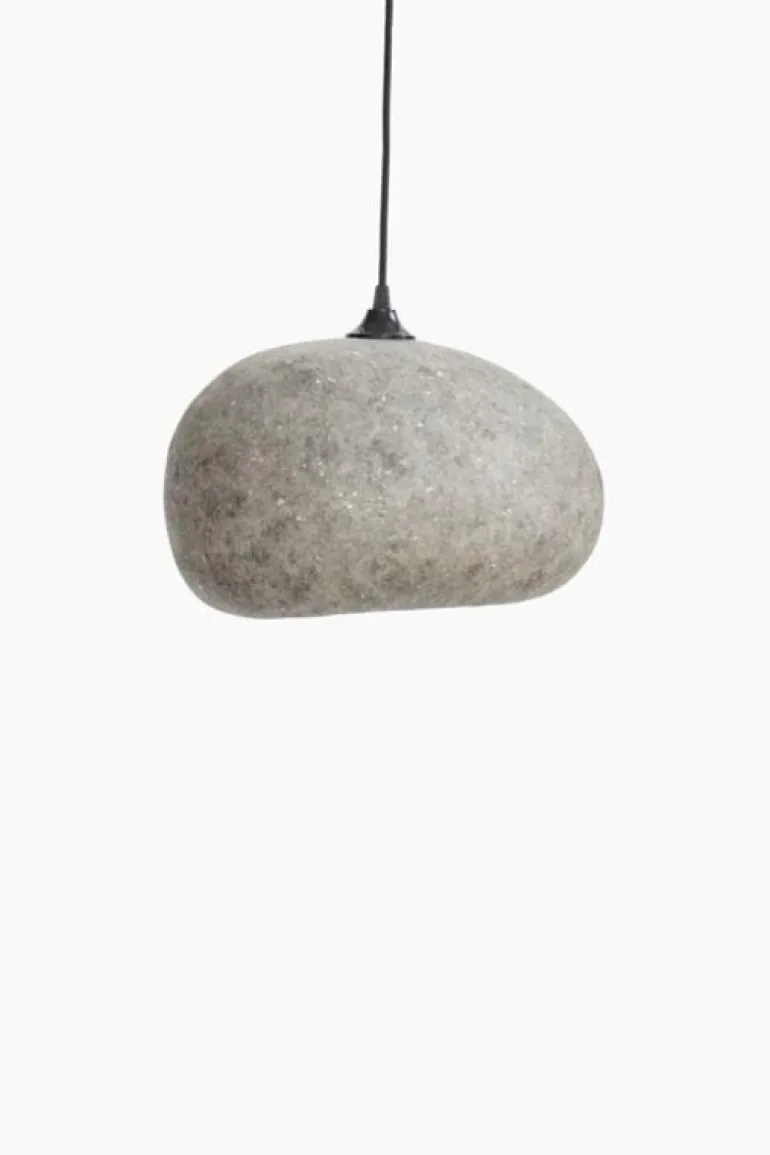 Pebble hanglamp grijs - medium
