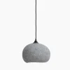 Pebble hanglamp grijs - small