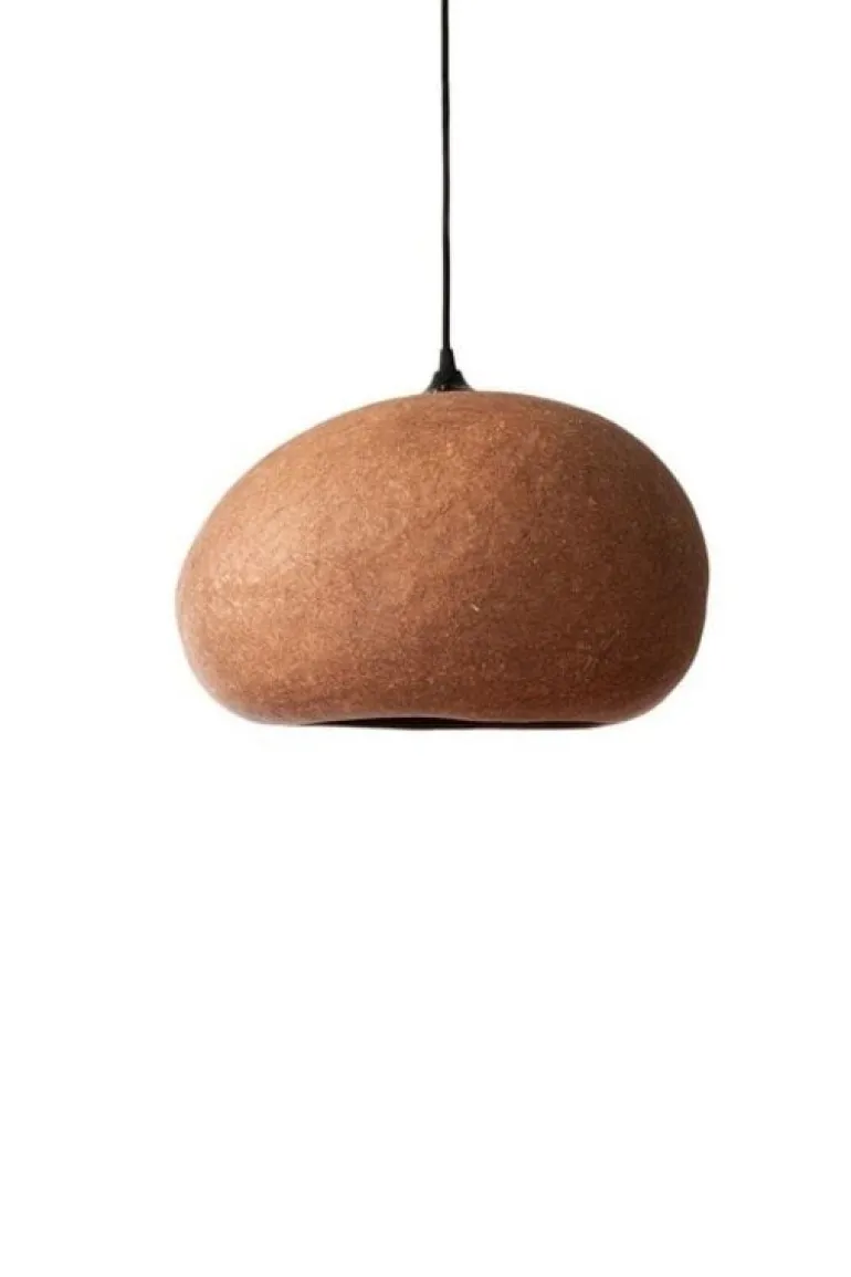 Pebble hanglamp terracotta - large