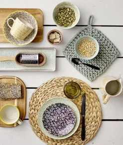 Placemats water hyacinth naturel - set van 6 stuks