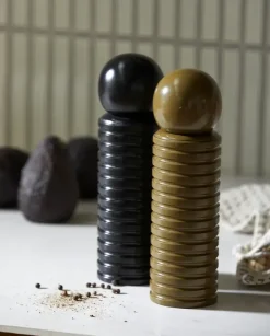 Ras peper/zout molen groen - 3704