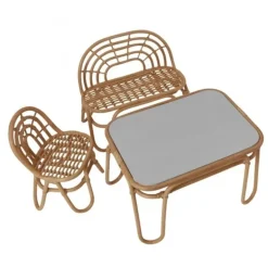 Regenboog mini bankje