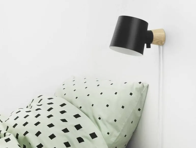 Rise wandlamp petrol groen