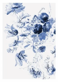 Royal Blue Flowers III bloemen behang