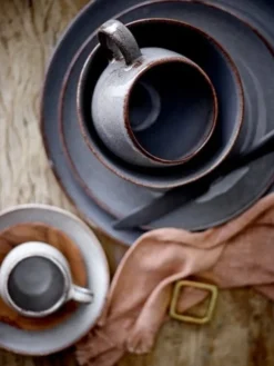 Sandrine schalen grijs set van 6 stuks - 82059338