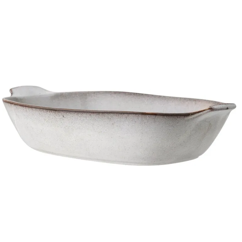 Sandrine serveerschaal grijs- L42,5xH9xW27,5 cm