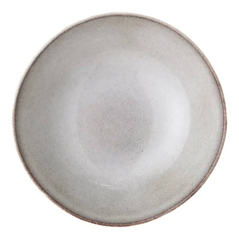 Sandrine serveerschaal grijs- Ø32xH10 cm