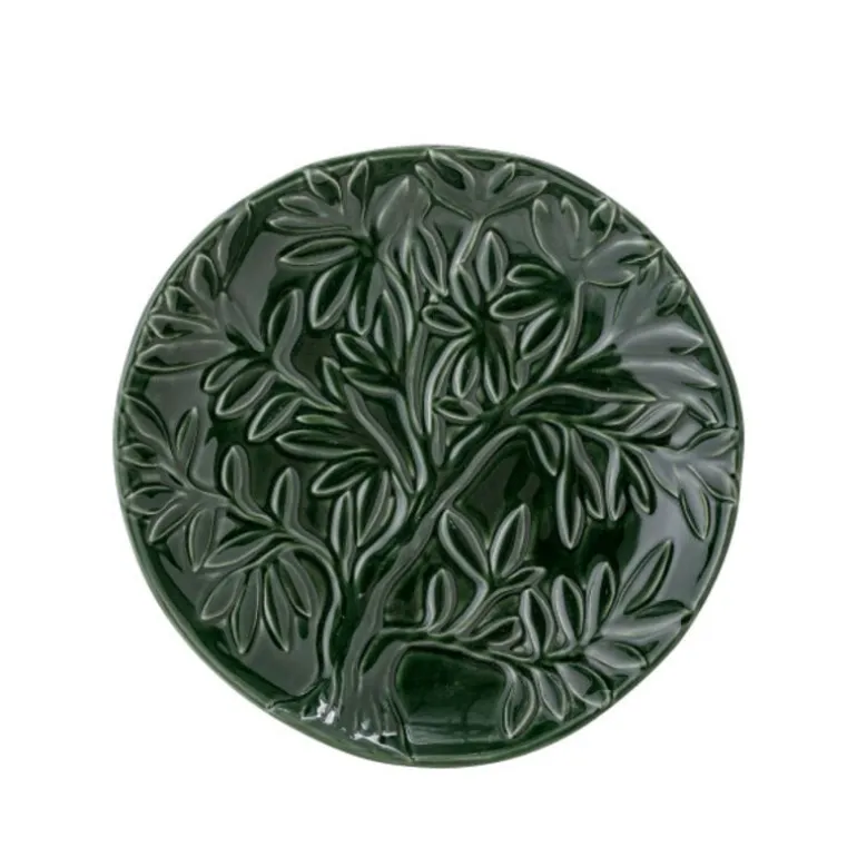 Savanna bord Ø19xH3 cm - set van 4 stuks