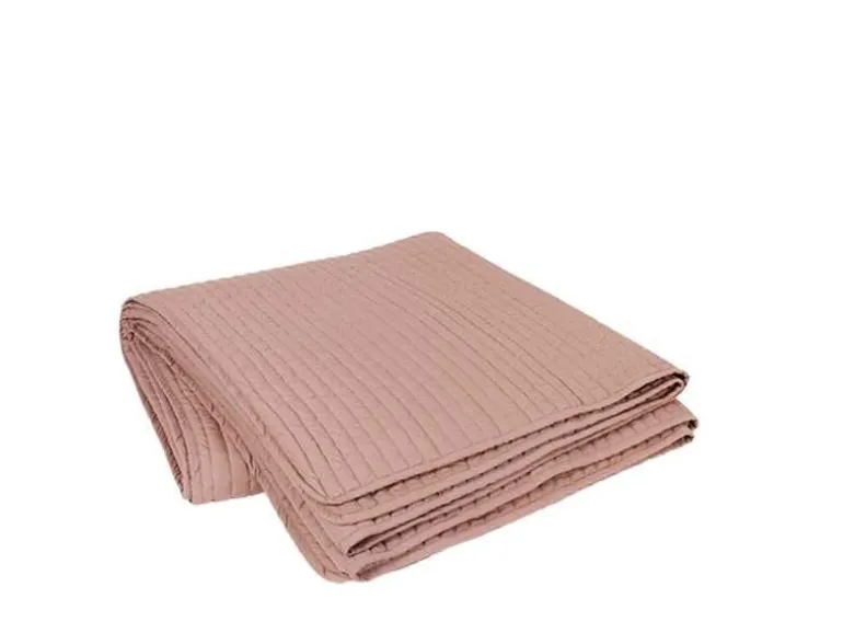 Sena bedsprei - antler dusty purple