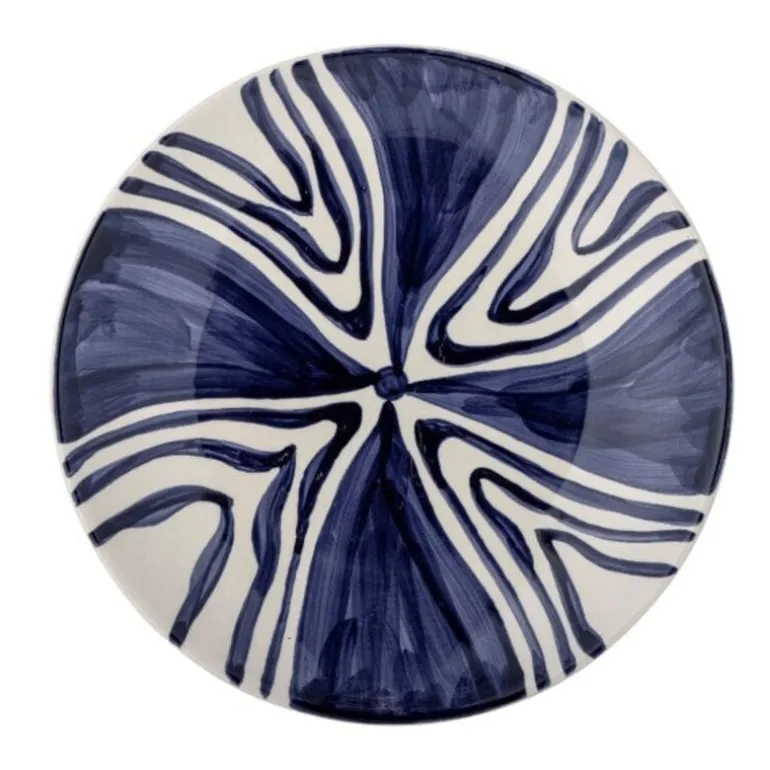 Shama borden blauw Ø27cm set van 6 stuks - 82060435
