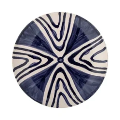 Shama borden blauw Ø20,5cm set van 6 stuks - 82060431