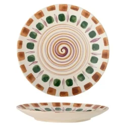 Shama borden groen Ø27cm set van 6 stuks - 82060434