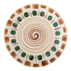 Shama borden groen Ø27cm set van 6 stuks - 82060434