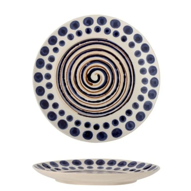 Shama borden oranje Ø20,5cm set van 6 stuks - 82060432