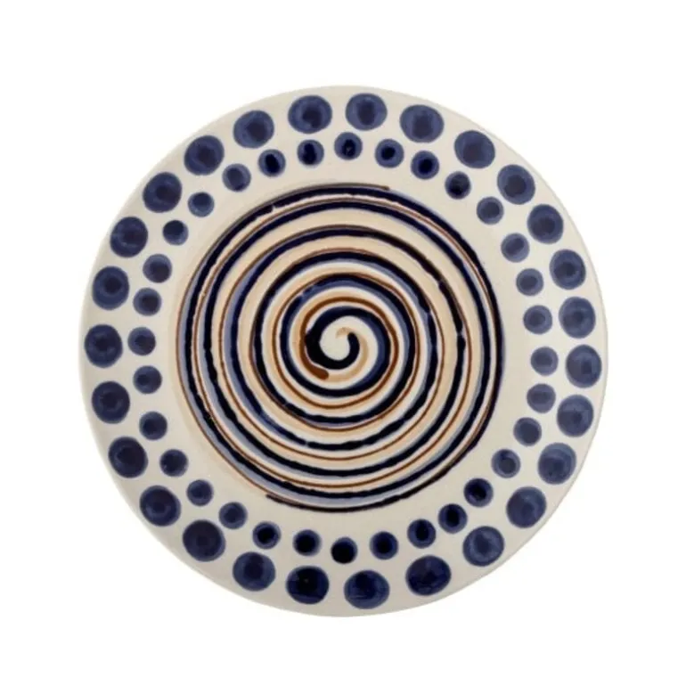 Shama borden oranje Ø20,5cm set van 6 stuks - 82060432