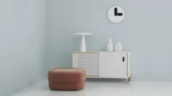 Shelter tafellamp wit