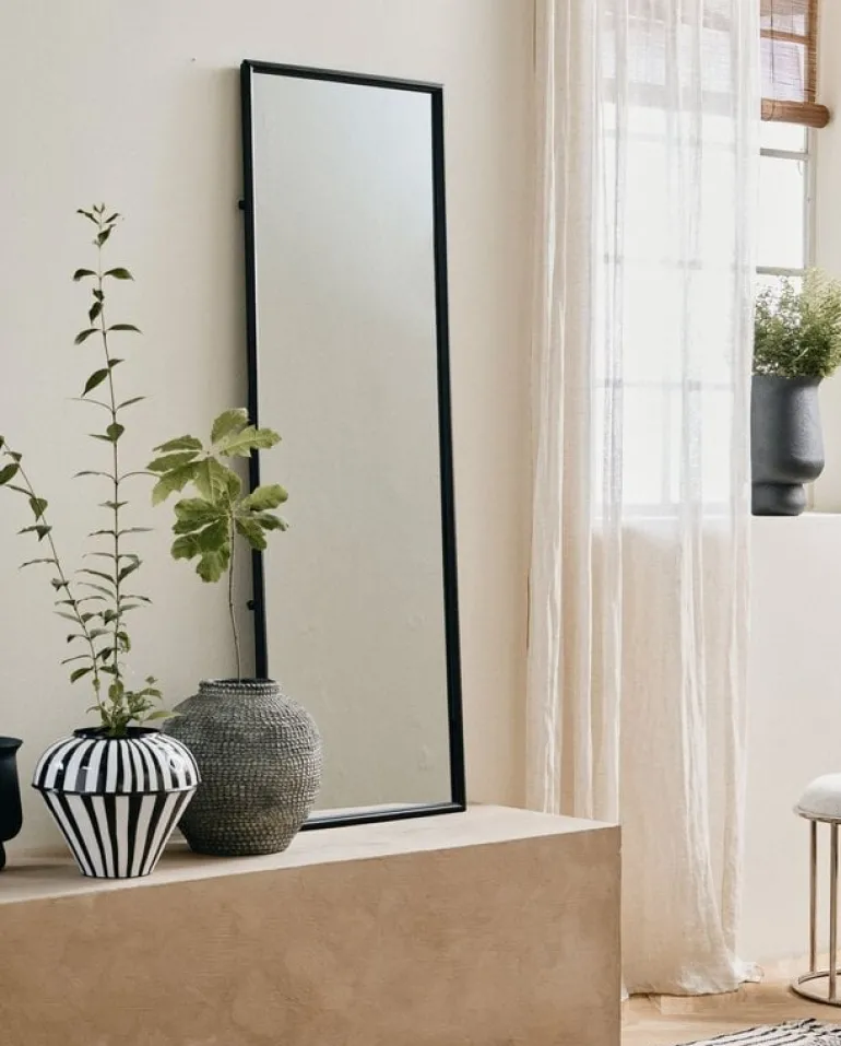 Sipura vaas zwart/wit - 8840