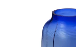 Step vaas hoogte 23cm blauw - 102084