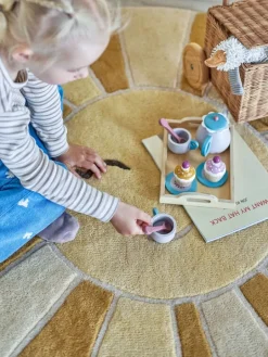 Sun vloerkleed geel - 82062074