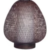 Tafellamp Twiggy Egg bruin bamboe ø30cm