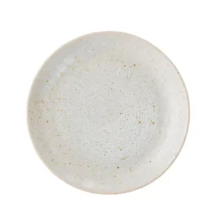 Taupe bord Ø16cm - set van 6 stuks