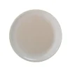 Taupe bord Ø21,5cm - set van 6 stuks