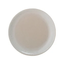 Taupe bord Ø21,5cm - set van 6 stuks