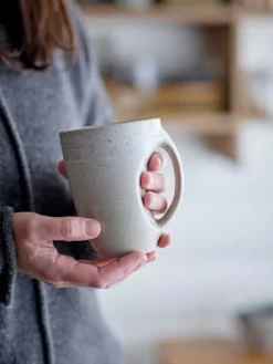 Taupe mok - set van 6 stuks