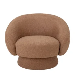 Ted loungestoel - bruin
